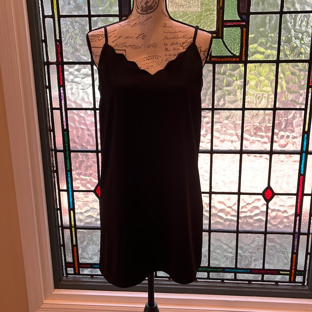 Mod Ref size small black cocktail dress